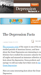 Mobile Screenshot of great-depression-facts.com